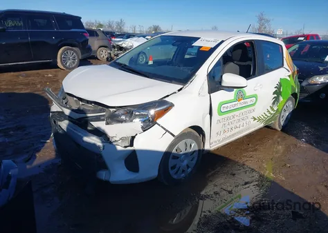 2017 Toyota Yaris L z USA, uszkodzony, nr VIN VNKKTUD30HA077895